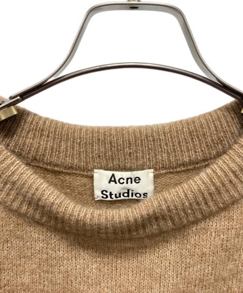 Acne studios（アクネ ストゥディオズ）Acne studios (アクネ ストゥディオズ) 薄手ニット ベージュ サイズ:XSサイズの古着・服飾アイテム