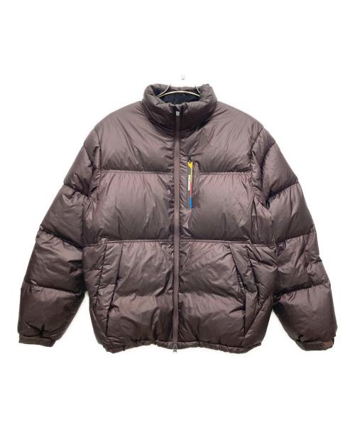 SALOMON（サロモン）SALOMON (サロモン) コントアークロップ ダウンジャケット ブラウン サイズ:Lサイズの古着・服飾アイテム