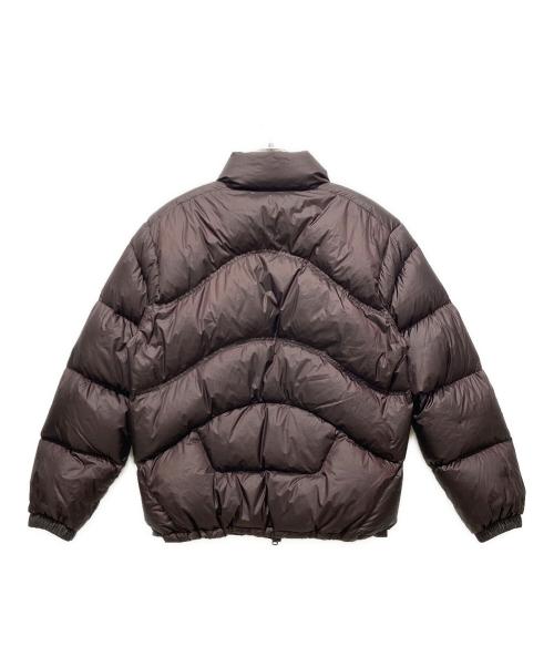 SALOMON（サロモン）SALOMON (サロモン) コントアークロップ ダウンジャケット ブラウン サイズ:Lサイズの古着・服飾アイテム