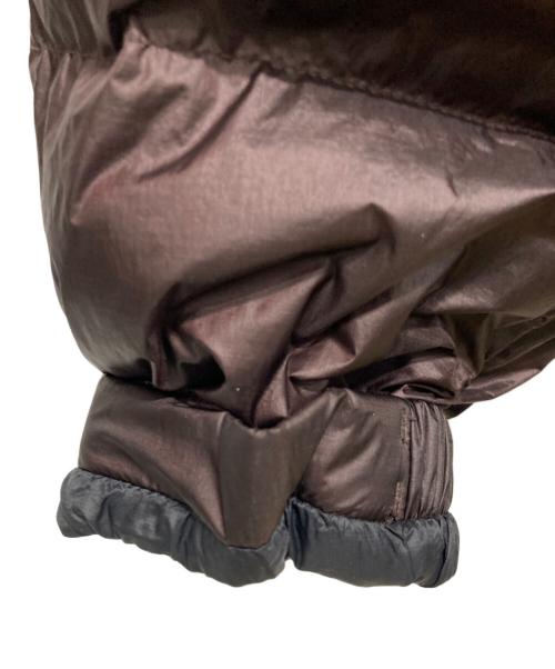 SALOMON（サロモン）SALOMON (サロモン) コントアークロップ ダウンジャケット ブラウン サイズ:Lサイズの古着・服飾アイテム