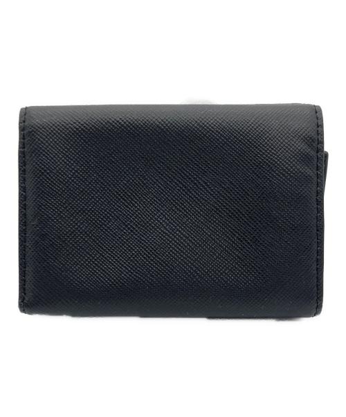 MARNI（マルニ）MARNI (マルニ) 3つ折り財布 ブラックの古着・服飾アイテム
