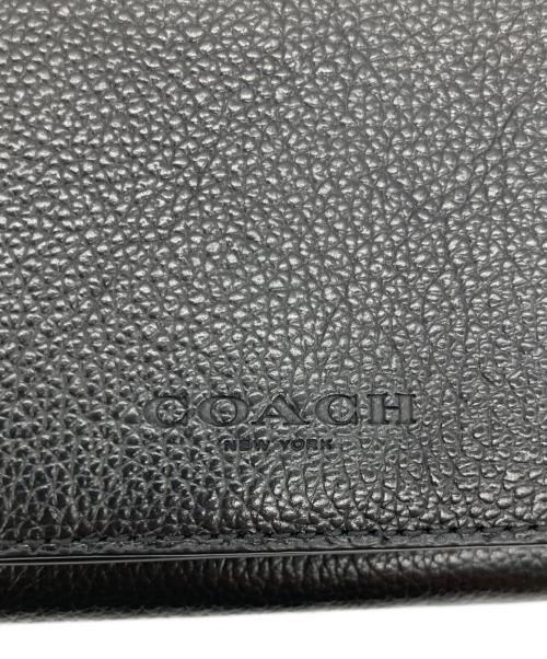 COACH（コーチ）COACH (コーチ) 3つ折り財布 ブラックの古着・服飾アイテム