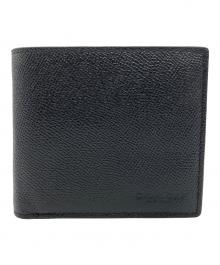 COACH（コーチ）の古着「2つ折り財布」｜ブラック