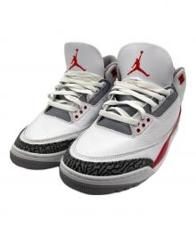 NIKE（ナイキ）の古着「スニーカー/Air Jordan 3 Retro OG」｜レッド×ホワイト