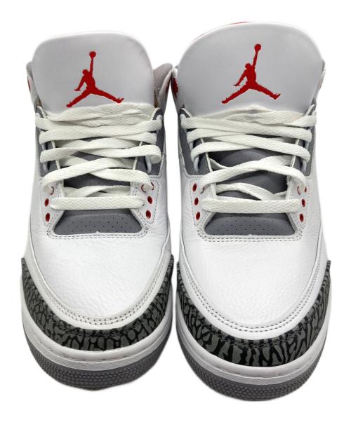 NIKE（ナイキ）NIKE (ナイキ) スニーカー/Air Jordan 3 Retro OG レッド×ホワイト サイズ:28.5cmの古着・服飾アイテム