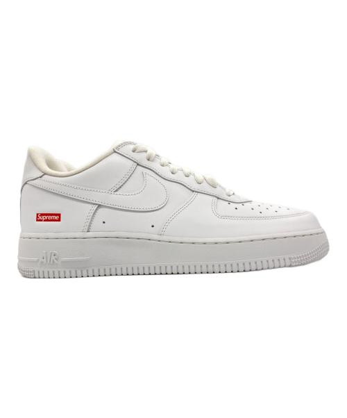 NIKE（ナイキ）NIKE (ナイキ) SUPREME (シュプリーム) AIR FORCE1 LOW ホワイト サイズ:28.5の古着・服飾アイテム