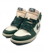 NIKEナイキ）の古着「スニーカー/Air Jordan 1 Retro High OG」｜ホワイト×グリーン