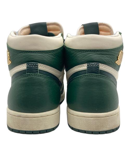 NIKE（ナイキ）NIKE (ナイキ) スニーカー/Air Jordan 1 Retro High OG ホワイト×グリーン サイズ:29cmの古着・服飾アイテム