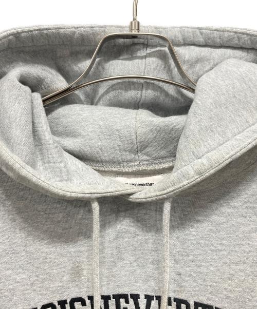 thisisneverthat（ディスイズネバーザット）thisisneverthat (ディスイズネバーザット) Arc-Logo Hooded Sweatshirt グレー サイズ:Mサイズの古着・服飾アイテム