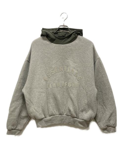ESSENTIALS（エッセンシャルズ）ESSENTIALS (エッセンシャルズ) プルオーバーパーカー グレー サイズ:XSサイズの古着・服飾アイテム