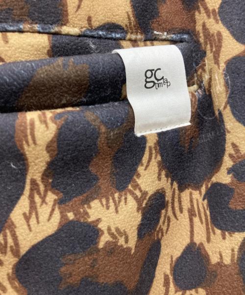 GLIM CLAP（グリムクラップ）GLIM CLAP (グリムクラップ) Fleece fabric pants -leopard pattern- ブラック×カーキ サイズ:Lサイズ 未使用品の古着・服飾アイテム