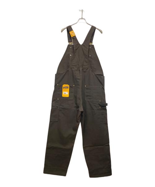 CarHartt（カーハート）CarHartt (カーハート) ダックビブオーバーオール ブラウン サイズ:W40×30 未使用品の古着・服飾アイテム