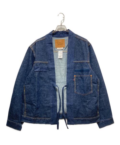LEVI'S PReMIUM（リーバイス プレミアム）LEVI'S PReMIUM (リーバイス プレミアム) TYPE I CUSTOMIZED UTILITY JACKET S/D インディゴ サイズ:XLサイズ 未使用品の古着・服飾アイテム