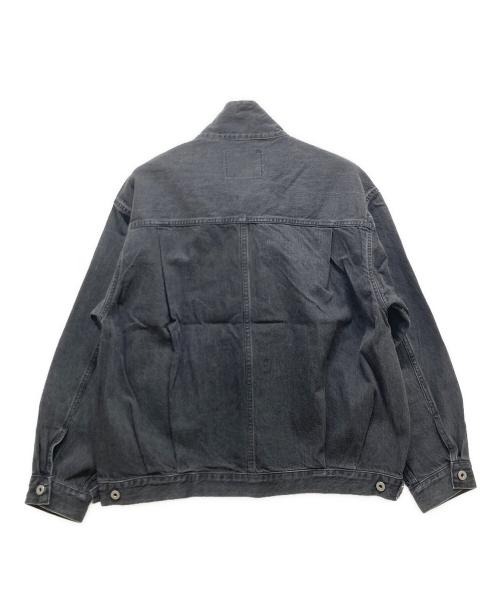 Manastash（マナスタッシュ）Manastash (マナスタッシュ) DENIM ZIP JACKET グレー サイズ:Lサイズ 未使用品の古着・服飾アイテム