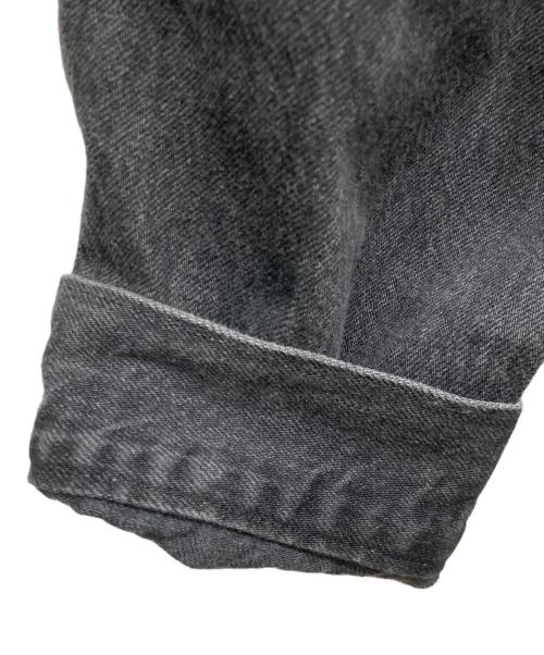 Manastash（マナスタッシュ）Manastash (マナスタッシュ) DENIM ZIP JACKET グレー サイズ:Lサイズ 未使用品の古着・服飾アイテム