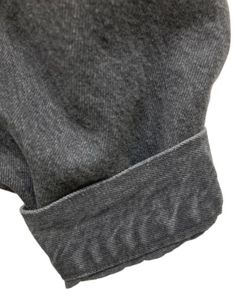Manastash（マナスタッシュ）Manastash (マナスタッシュ) DENIM ZIP JACKET グレー サイズ:Lサイズ 未使用品の古着・服飾アイテム