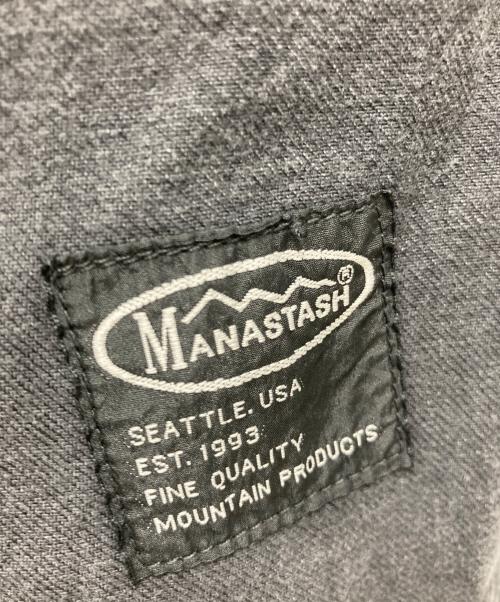 Manastash（マナスタッシュ）Manastash (マナスタッシュ) DENIM ZIP JACKET グレー サイズ:Lサイズ 未使用品の古着・服飾アイテム