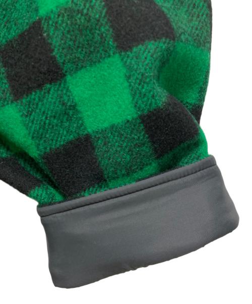L.L.Bean（エルエルビーン）L.L.Bean (エルエルビーン) ウールチェックシャツジャケット グリーン×ブラック サイズ:XLサイズ 未使用品の古着・服飾アイテム