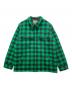 L.L.Bean（エルエルビーン）の古着「ウールチェックシャツジャケット」｜グリーン×ブラック