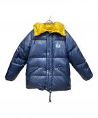 PALACE×BEAMS PLUSパレス×ビームスプラス）の古着「Expedition Down Jacket」｜ネイビー×イエロー