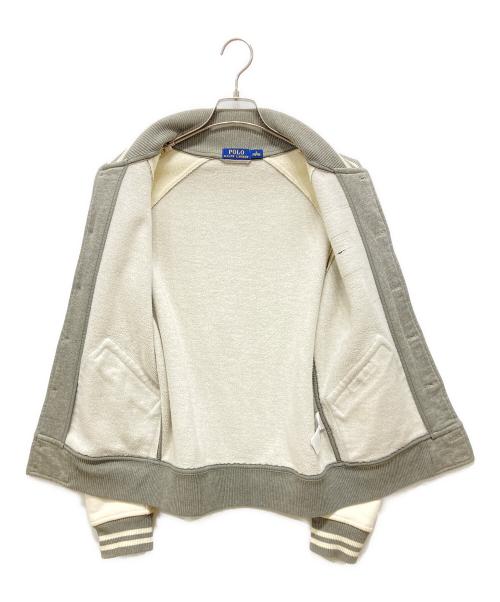 POLO RALPH LAUREN（ポロ・ラルフローレン）POLO RALPH LAUREN (ポロ・ラルフローレン) ジャケット グレー×ホワイト サイズ:Sの古着・服飾アイテム