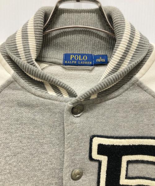 POLO RALPH LAUREN（ポロ・ラルフローレン）POLO RALPH LAUREN (ポロ・ラルフローレン) ジャケット グレー×ホワイト サイズ:Sの古着・服飾アイテム