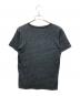 maison kitsune (メゾンキツネ) 半袖カットソー ブラック サイズ:M：6000円
