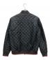 FRED PERRY (フレッドペリー) キルティングブルゾン ブラック×グレー×レッド サイズ:身長165～175：6000円