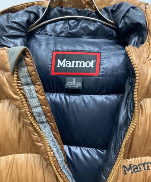 MARMOT（マーモット）MARMOT (マーモット) ダウンジャケット ブラウン サイズ:XLサイズの古着・服飾アイテム