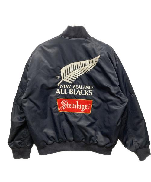 CANTERBURY OF NEWZEALAND（カンターベリーオブニュージーランド）CANTERBURY OF NEWZEALAND (カンターベリーオブニュージーランド) ブルゾン ブラック サイズ:Lサイズの古着・服飾アイテム