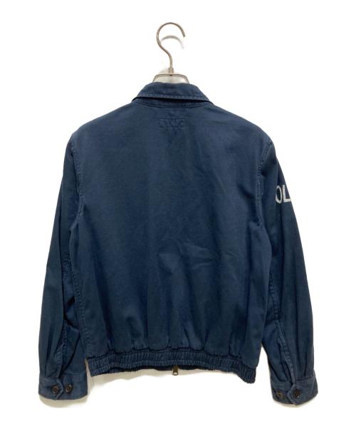 POLO RALPH LAUREN（ポロ・ラルフローレン）POLO RALPH LAUREN (ポロ・ラルフローレン) ショルダーロゴスイングトップ ネイビー サイズ:XSの古着・服飾アイテム