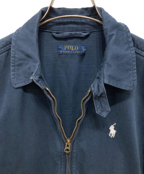 POLO RALPH LAUREN（ポロ・ラルフローレン）POLO RALPH LAUREN (ポロ・ラルフローレン) ショルダーロゴスイングトップ ネイビー サイズ:XSの古着・服飾アイテム