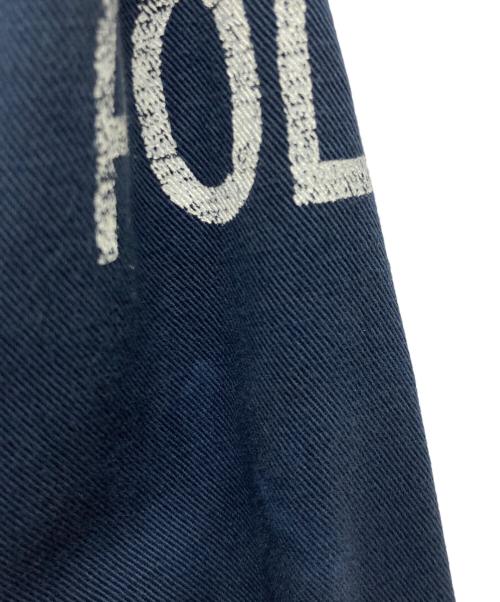 POLO RALPH LAUREN（ポロ・ラルフローレン）POLO RALPH LAUREN (ポロ・ラルフローレン) ショルダーロゴスイングトップ ネイビー サイズ:XSの古着・服飾アイテム