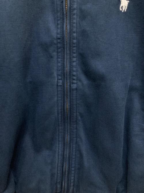 POLO RALPH LAUREN（ポロ・ラルフローレン）POLO RALPH LAUREN (ポロ・ラルフローレン) ショルダーロゴスイングトップ ネイビー サイズ:XSの古着・服飾アイテム