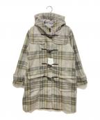 Couture broochクチュールブローチ）の古着「コート」｜グレーイエロー