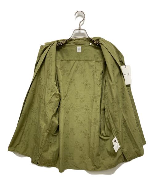 TAKEO KIKUCHI（タケオキクチ）TAKEO KIKUCHI (タケオキクチ) 長袖シャツ グリーン サイズ:Mの古着・服飾アイテム