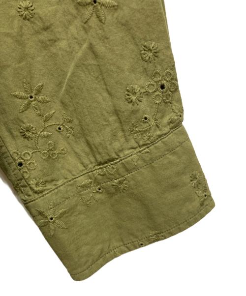 TAKEO KIKUCHI（タケオキクチ）TAKEO KIKUCHI (タケオキクチ) 長袖シャツ グリーン サイズ:Mの古着・服飾アイテム