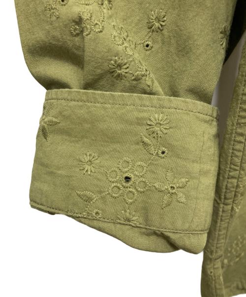 TAKEO KIKUCHI（タケオキクチ）TAKEO KIKUCHI (タケオキクチ) 長袖シャツ グリーン サイズ:Mの古着・服飾アイテム