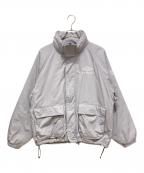 X-LARGE×UMBROエクストララージ×アンブロ）の古着「中綿ジャケット」｜グレー