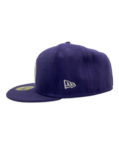 New Era（ニューエラ）New Era (ニューエラ) stussy (ステューシー) キャップ パープル サイズ:7 3/8の古着・服飾アイテム