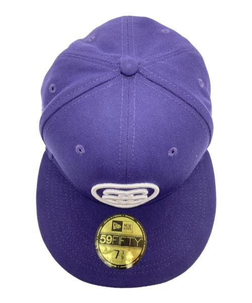 New Era（ニューエラ）New Era (ニューエラ) stussy (ステューシー) キャップ パープル サイズ:7 3/8の古着・服飾アイテム