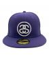New Era (ニューエラ) stussy (ステューシー) キャップ パープル サイズ:7 3/8：5000円