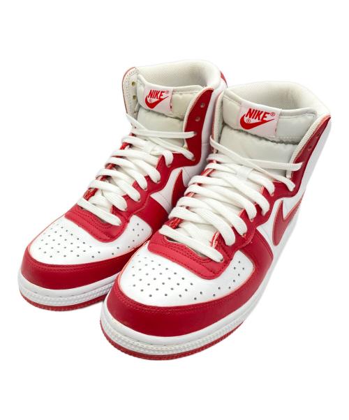 NIKE（ナイキ）NIKE (ナイキ) TERMINATOR HIGH レッド×ホワイト サイズ:27の古着・服飾アイテム
