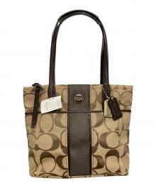 COACH（コーチ）の古着「トートバッグ」｜ベージュ