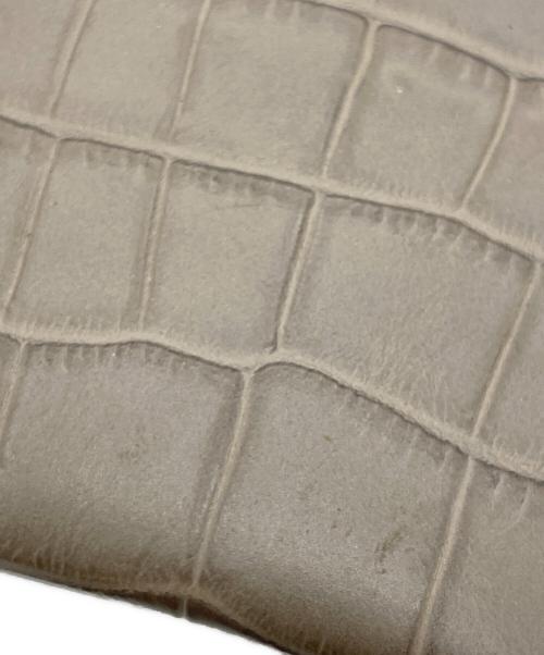Maison Margiela（メゾンマルジェラ）Maison Margiela (メゾンマルジェラ) ショルダースマートフォンポーチ ブラック×グレーの古着・服飾アイテム
