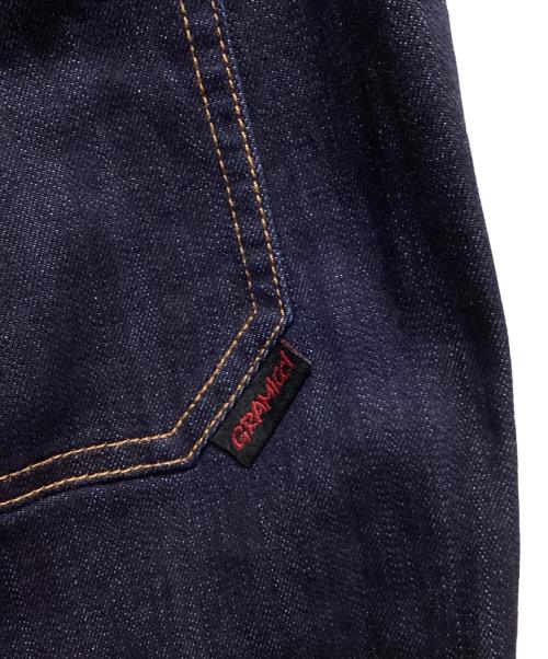 GRAMICCI（グラミチ）GRAMICCI (グラミチ) ストレッチデニムルーズテーパードリッジパンツ インディゴ サイズ:Sの古着・服飾アイテム