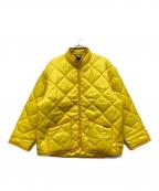 LAVENHAMラベンハム）の古着「BIG QUILT MICKFIELD JACKET」｜イエロー