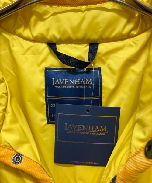 LAVENHAM（ラベンハム）LAVENHAM (ラベンハム) BIG QUILT MICKFIELD JACKET イエロー サイズ:XLサイズ 未使用品の古着・服飾アイテム