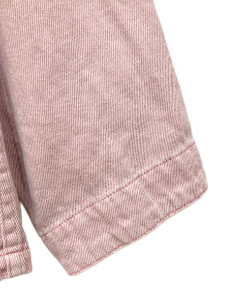 Manastash（マナスタッシュ）Manastash (マナスタッシュ) HEMP WASHED CHORE JACKET ピンク サイズ:SIZE L 未使用品の古着・服飾アイテム