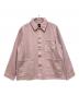 Manastash（マナスタッシュ）の古着「HEMP WASHED CHORE JACKET」｜ピンク
